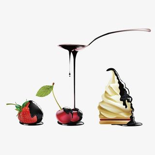 融化的冰淇淋免抠