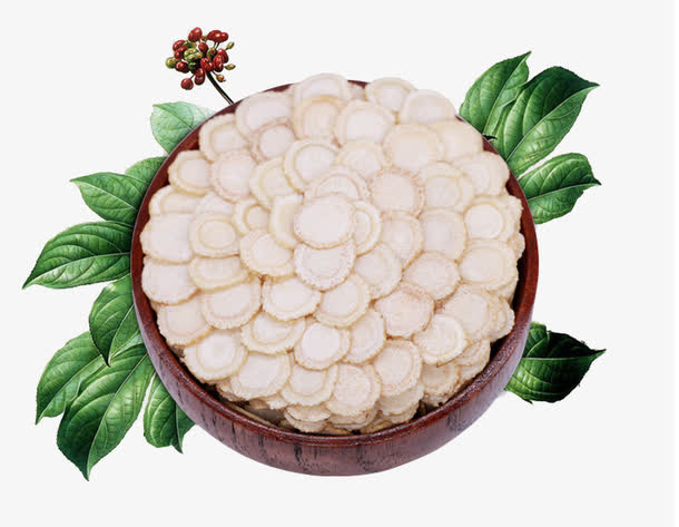 一碗参片免抠