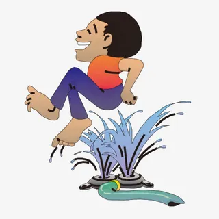 手绘小人物免抠