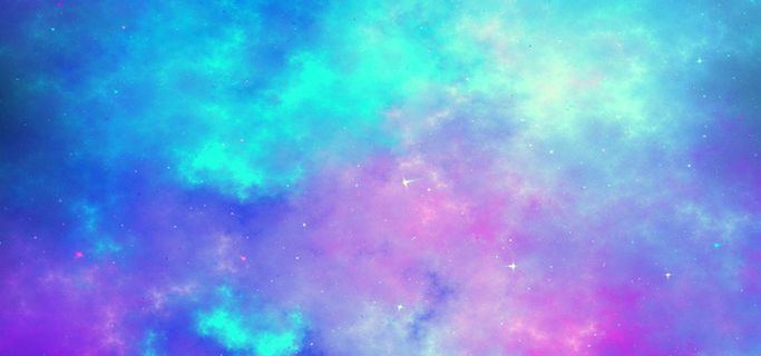 蓝紫色星空背景高清