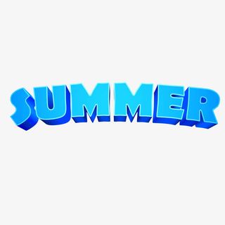 summer艺术字体免抠
