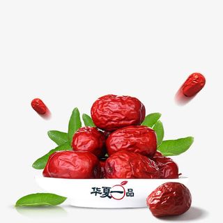 产品实物红枣绿叶免抠