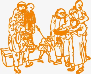 矢量民族人物免抠