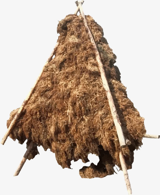 矢量草堆免抠