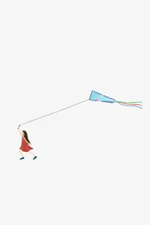 春天放风筝踏青免抠