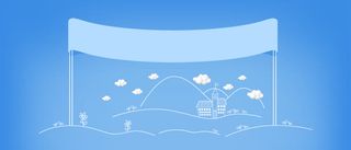 学生教育动漫背景banner