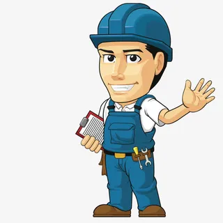 巡查的工程师免抠