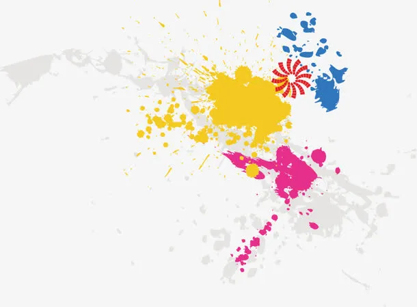 墨迹墨点素材免抠