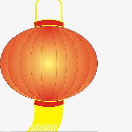亮着的灯笼免抠