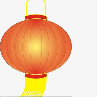 亮着的灯笼免抠