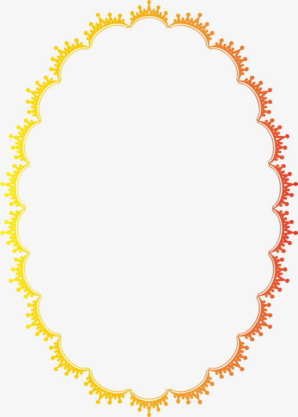 正方形欧风边框免抠