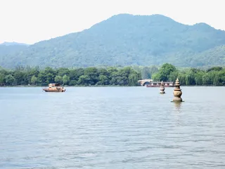 三潭印月摄影图免抠