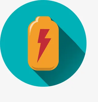 学科矢量图形电源图标免抠