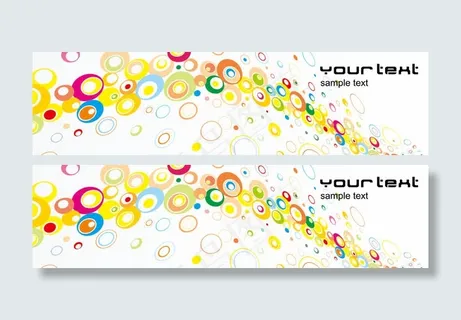 艺术横幅设计免抠