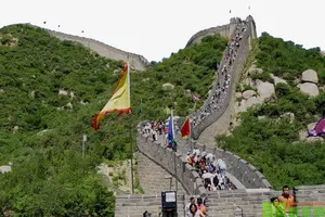 八达岭长城游客免抠