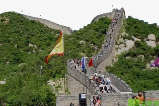 八达岭长城游客免抠