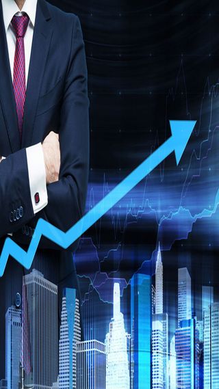 商务金融投资H5背景素材高清