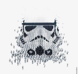 小人组合星际人物免抠