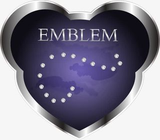 欧式盾牌装饰免抠