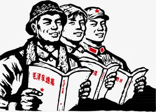 革命宣传画免抠