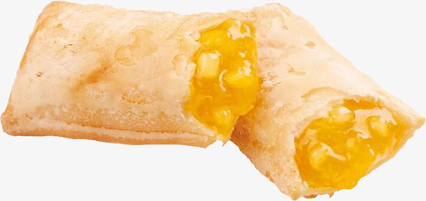 汉堡小吃菠萝派免抠