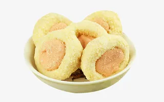 椰蓉酥皮点心素材免抠