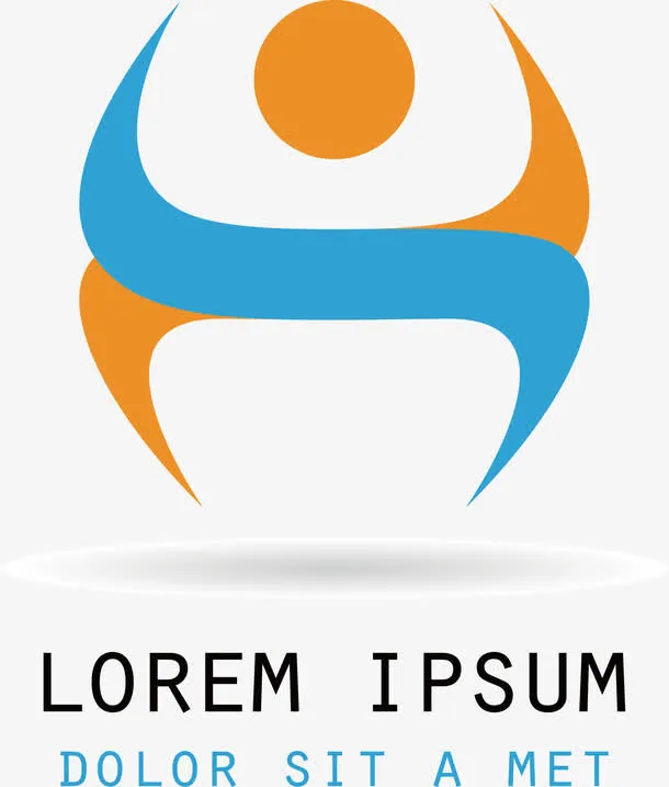 简约logo免抠
