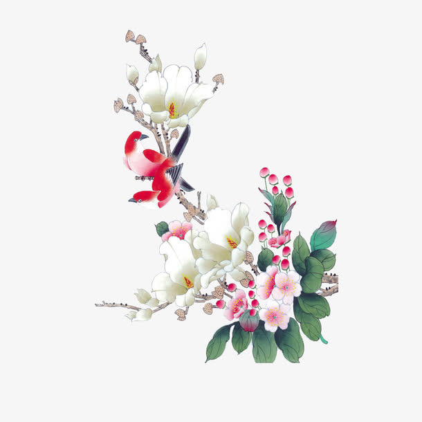 花卉元素免抠