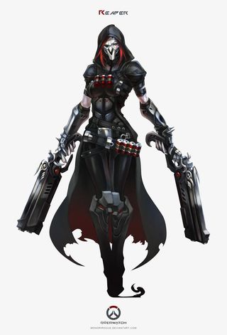 守望先锋死神免抠