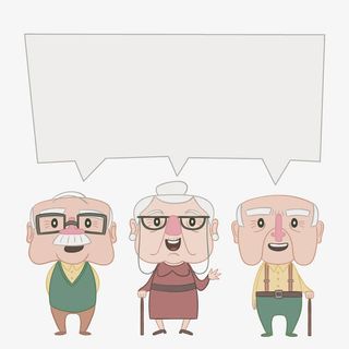 矢量夕阳红免抠