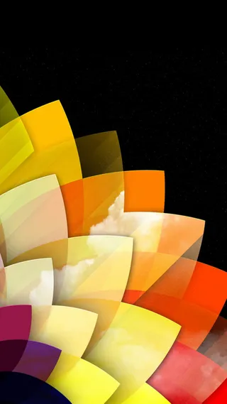 花瓣绚丽背景图高清