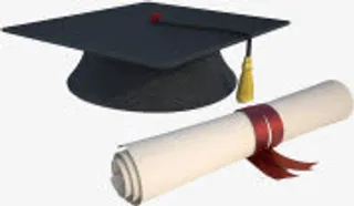 春天简约学生帽子免抠