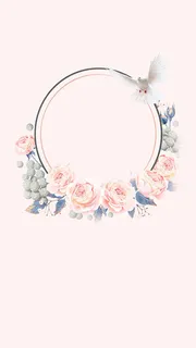 简约新品上市秋天花朵H5背景素材高清