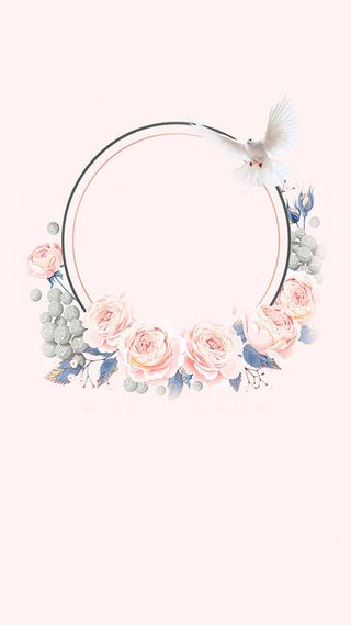 简约新品上市秋天花朵H5背景素材高清