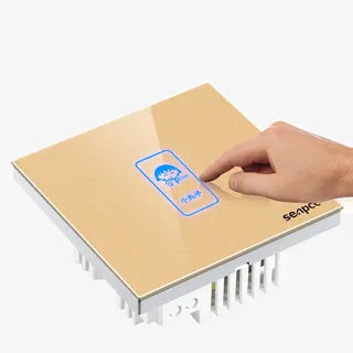 智能触摸触碰开关 一开单控免抠