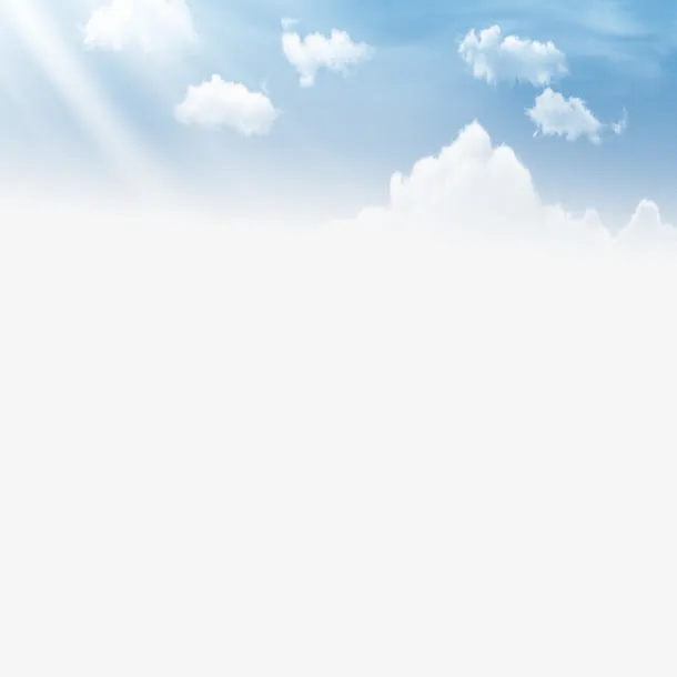 白云天空免抠