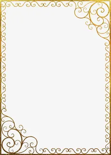 欧式铁艺创意相框免抠