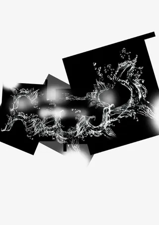 水花四溅的效果免抠