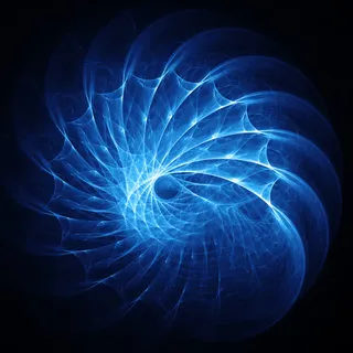 梦幻光芒螺纹设计免抠