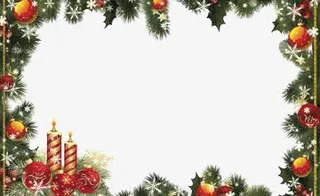 圣诞边框免抠