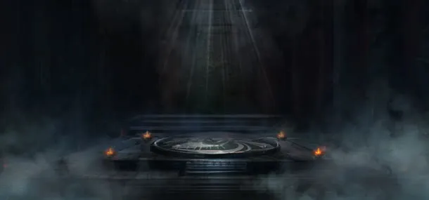 黑色高清魔幻游戏场景免抠