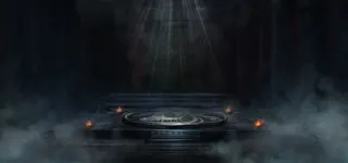 黑色高清魔幻游戏场景免抠