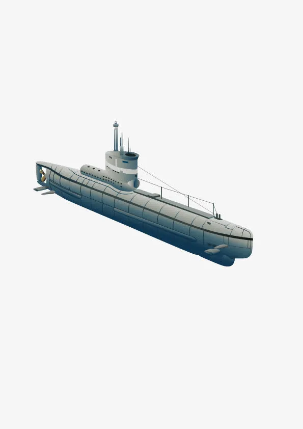 矢量潜艇免抠