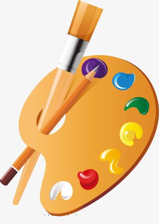 手绘绘画板免抠