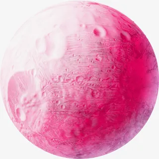 粉色星球月球免抠 粉色星球月球免抠