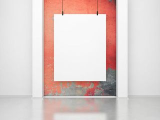 墙壁广告牌灯光效果免抠