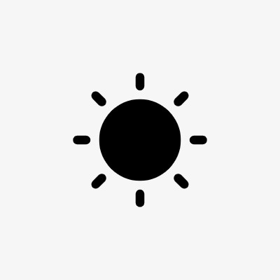 太阳紫外线亮度icon线性小图标PNG免抠图标元素