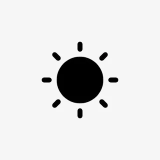 太阳紫外线亮度icon线性小图标PNG免抠图标元素