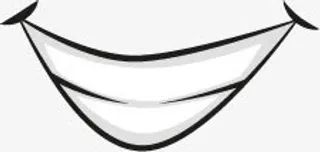 卡通嘴部设计矢量图免抠