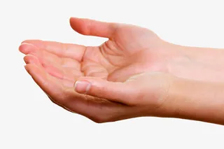 实物双手手捧免抠